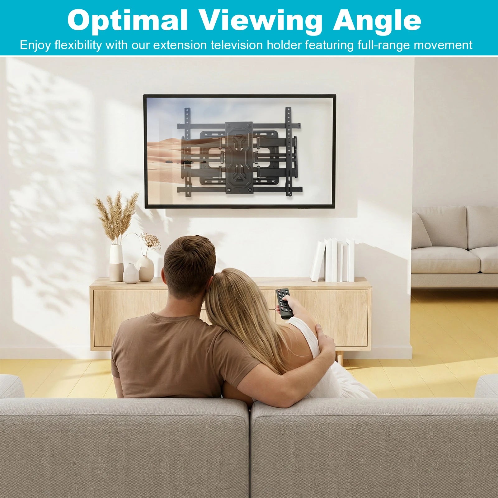 Heavy Duty Telescopic Wall Display Bracket TV Wall Mount