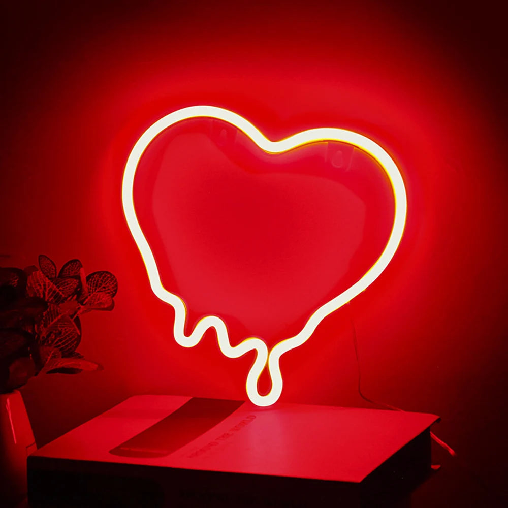 USB/Battery LED Neon Light Wall Art