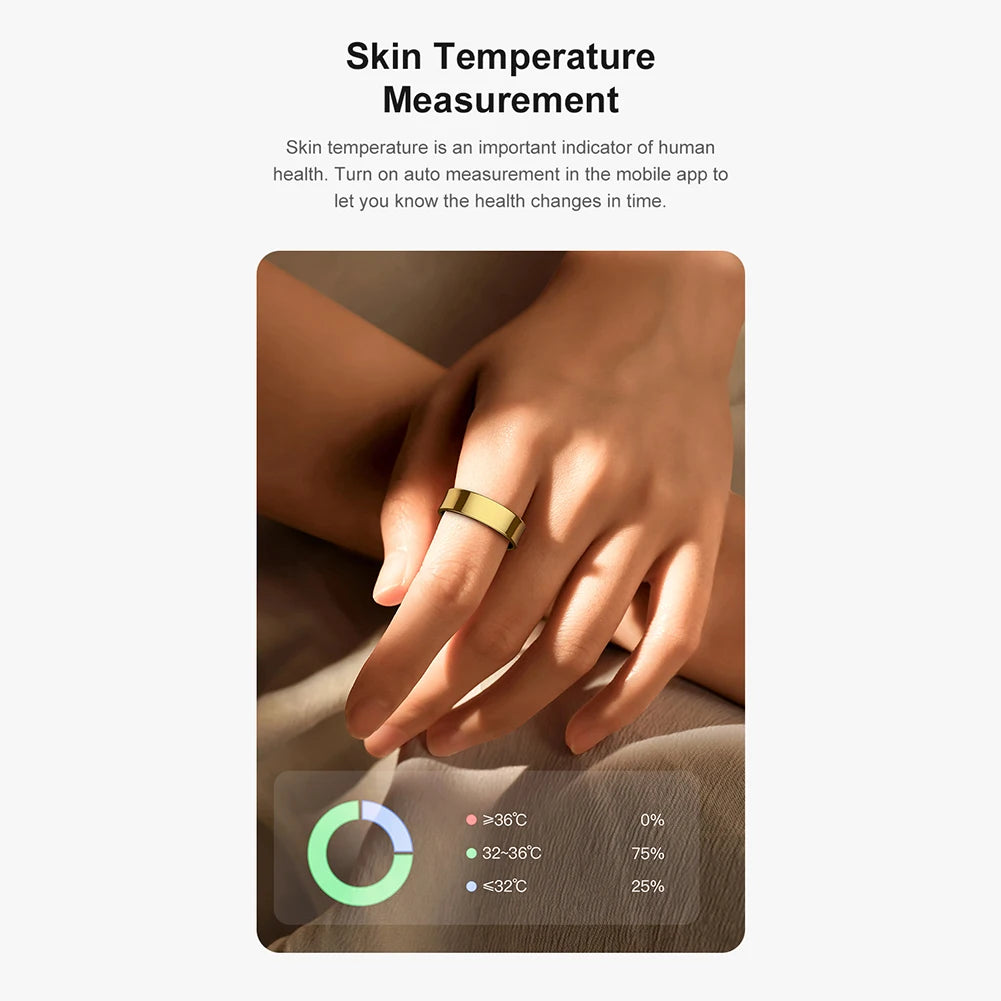 R09 Smart Waterproof Health Fitness Ring