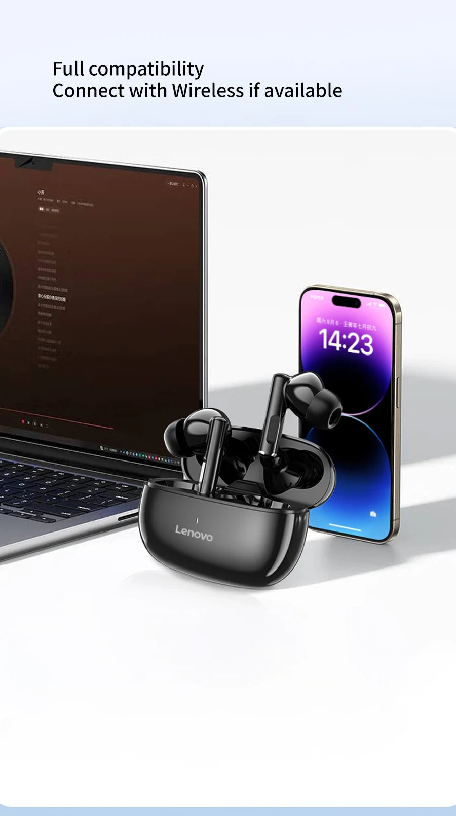 Lenovo Anc Noise Reduction Earbuds