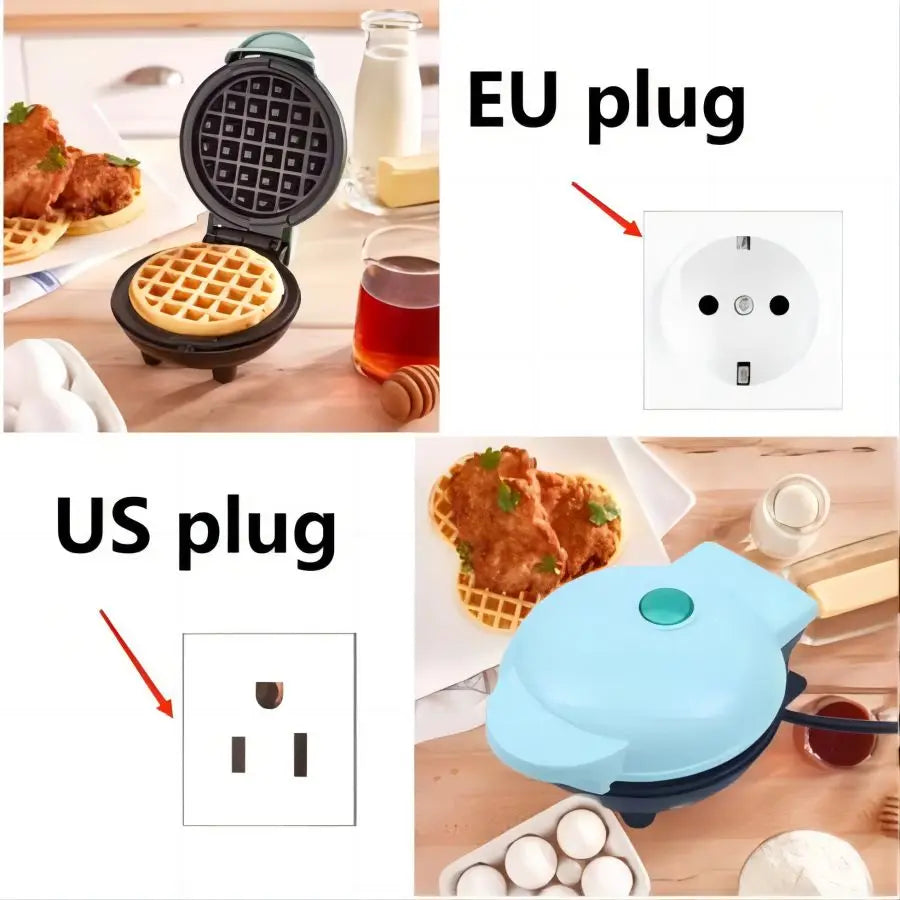 Multi Functional Mini Waffle Sandwich Cake Maker