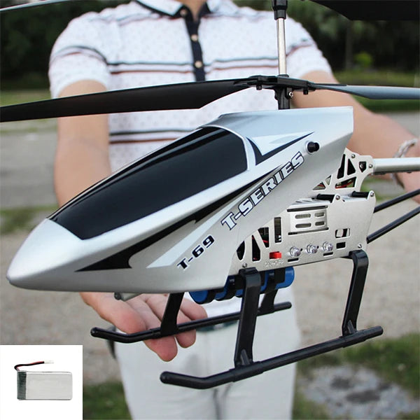 RC Helicopter with Remote Control – 80cm Large Aircraft