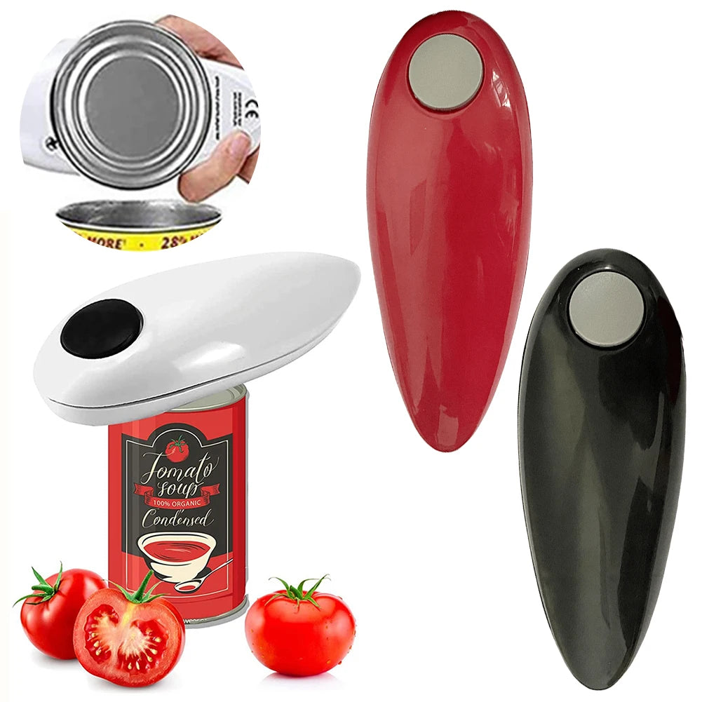 Electric Jar Opener – One Touch Automatic Bottle & Tin Opener