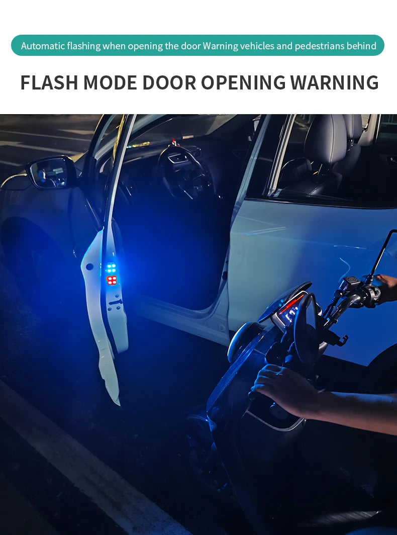 2Pcs Wireless Car RGB LED Door Lights