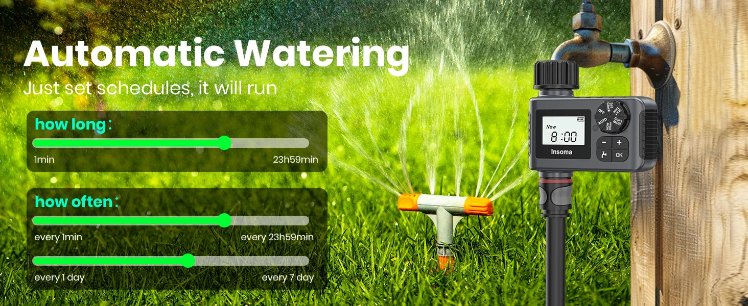 Programmable Hose Faucet Timer