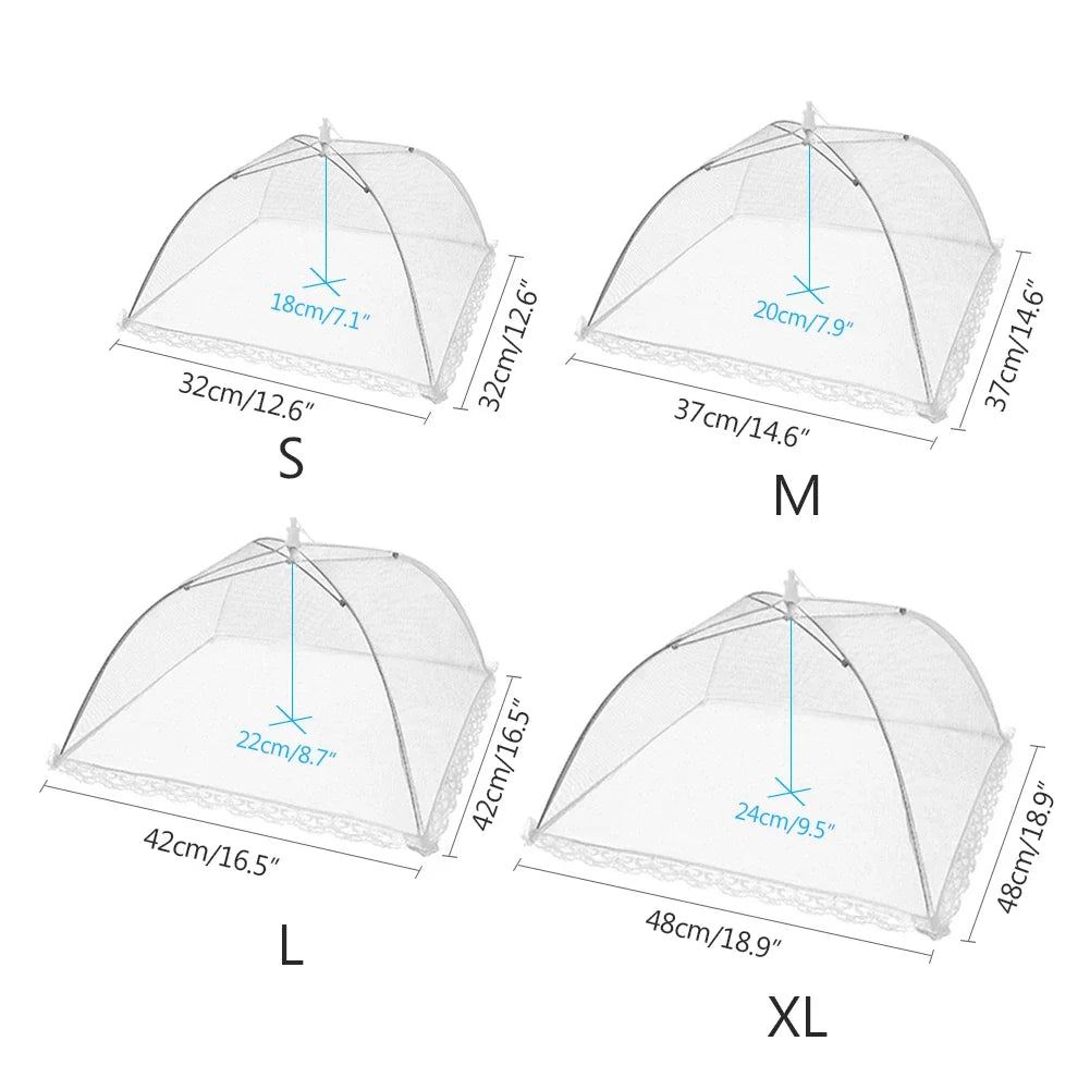 Foldable Picnic Mesh Food Cover