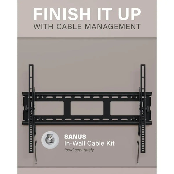 Tilting TV Wall Mount Bracket for 37" to 80" TV's up to 130lbs