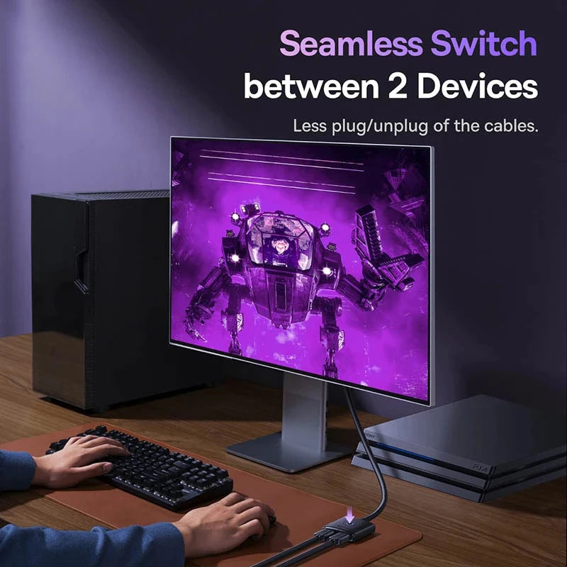 Baseus HD Switch 4K@60Hz HDMI Spllitter – Bi-Directional