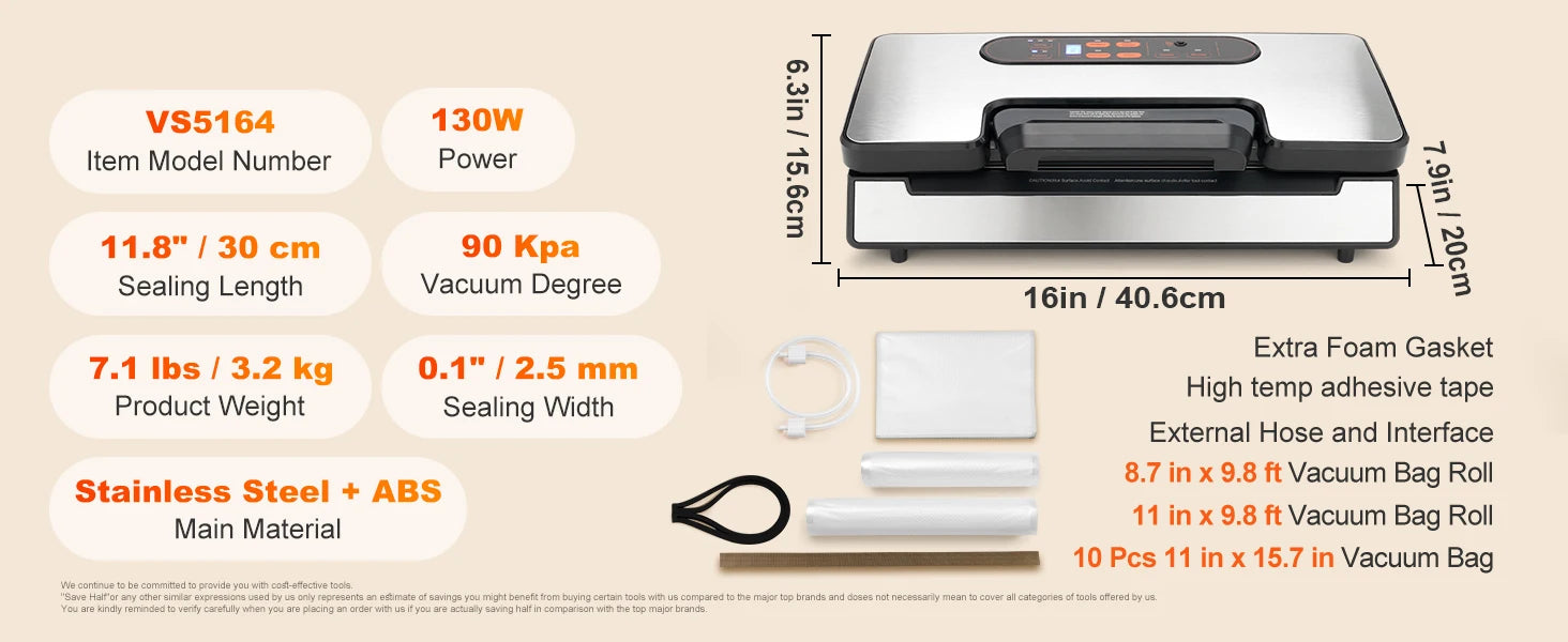 Commercial Automatic Food Vacuum Sealer Machine