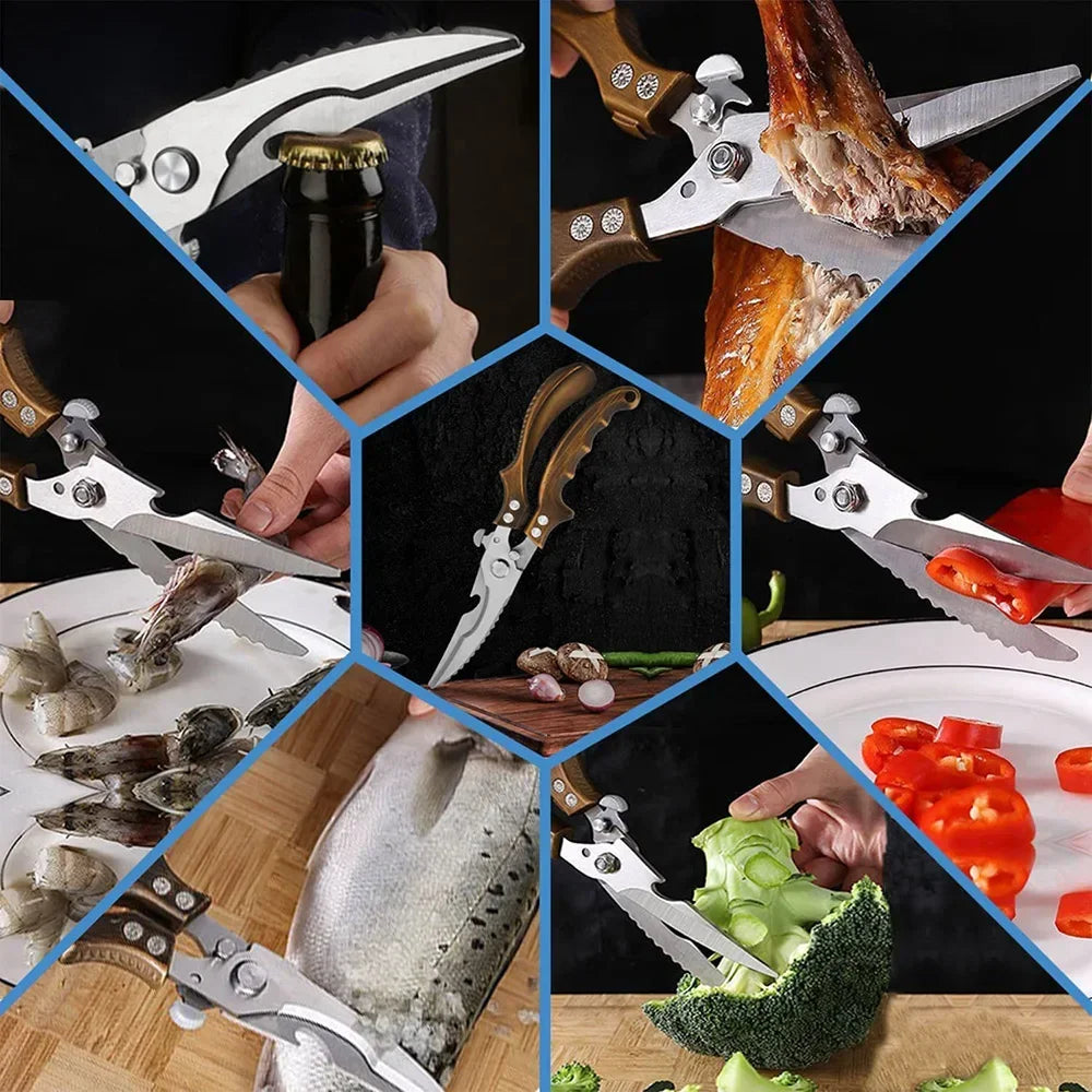 Chicken Bone Scissors Professional Upgraded Poultry Shears