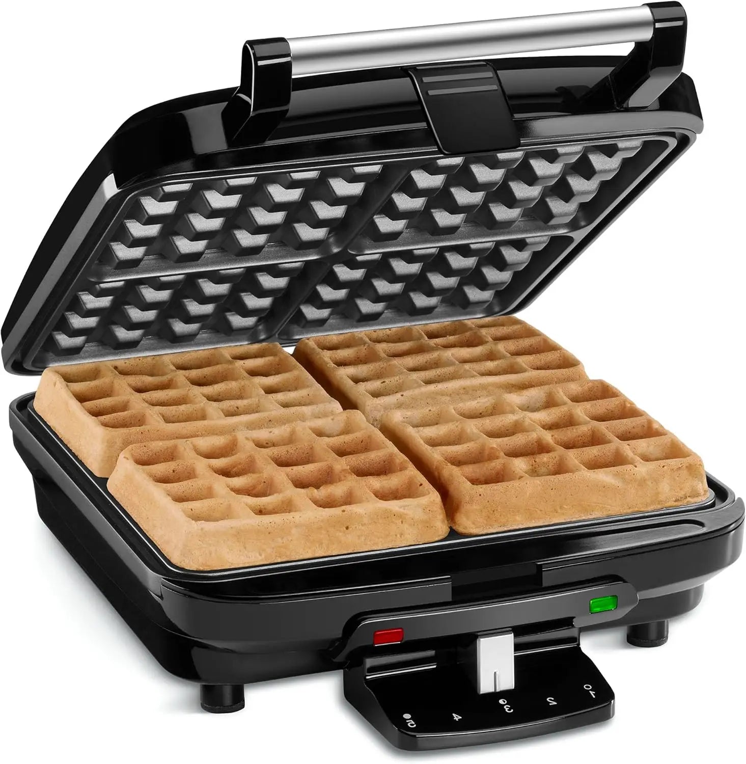Square Slice Belgian Waffle Maker