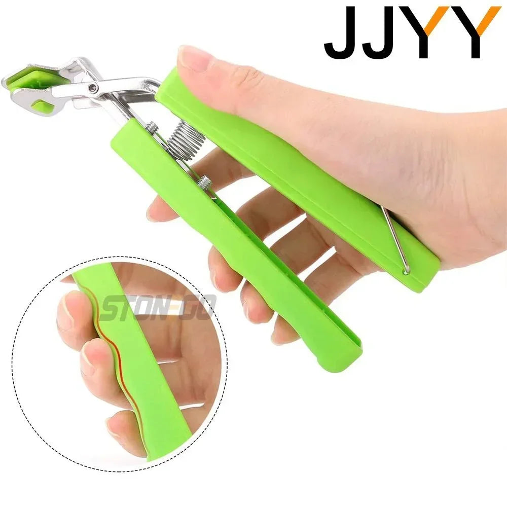 JJYY Stainless Steel Bowl Clip & Silicone Gloves Set