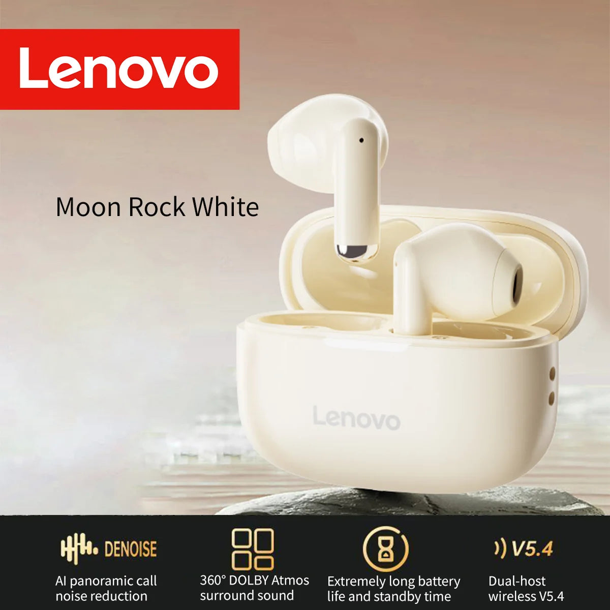 Lenovo Anc Noise Reduction Earbuds