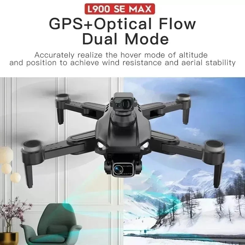 Drone L900 Pro 4K Camera GPS Brushless Foldable Quadcopter