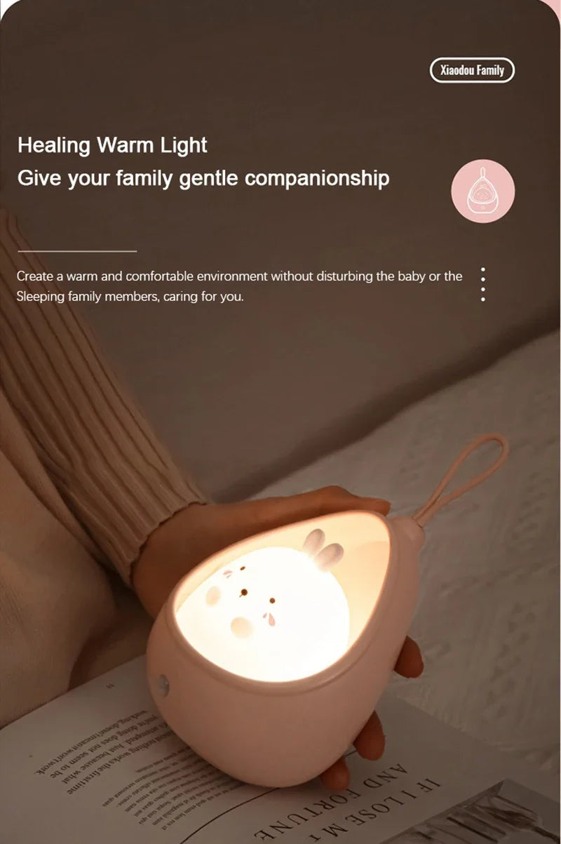 LED USB Rechargeable Intelligent Human Sensing Sleep Light Night Light
