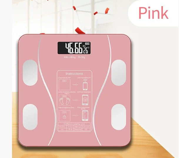 Smart Body Composition Scale with App Sync and Rechargeable Battery