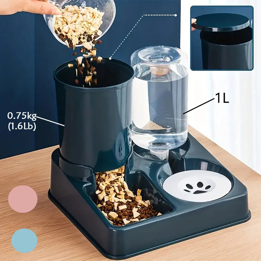 Automatic Pet Feeder & Water Dispenser