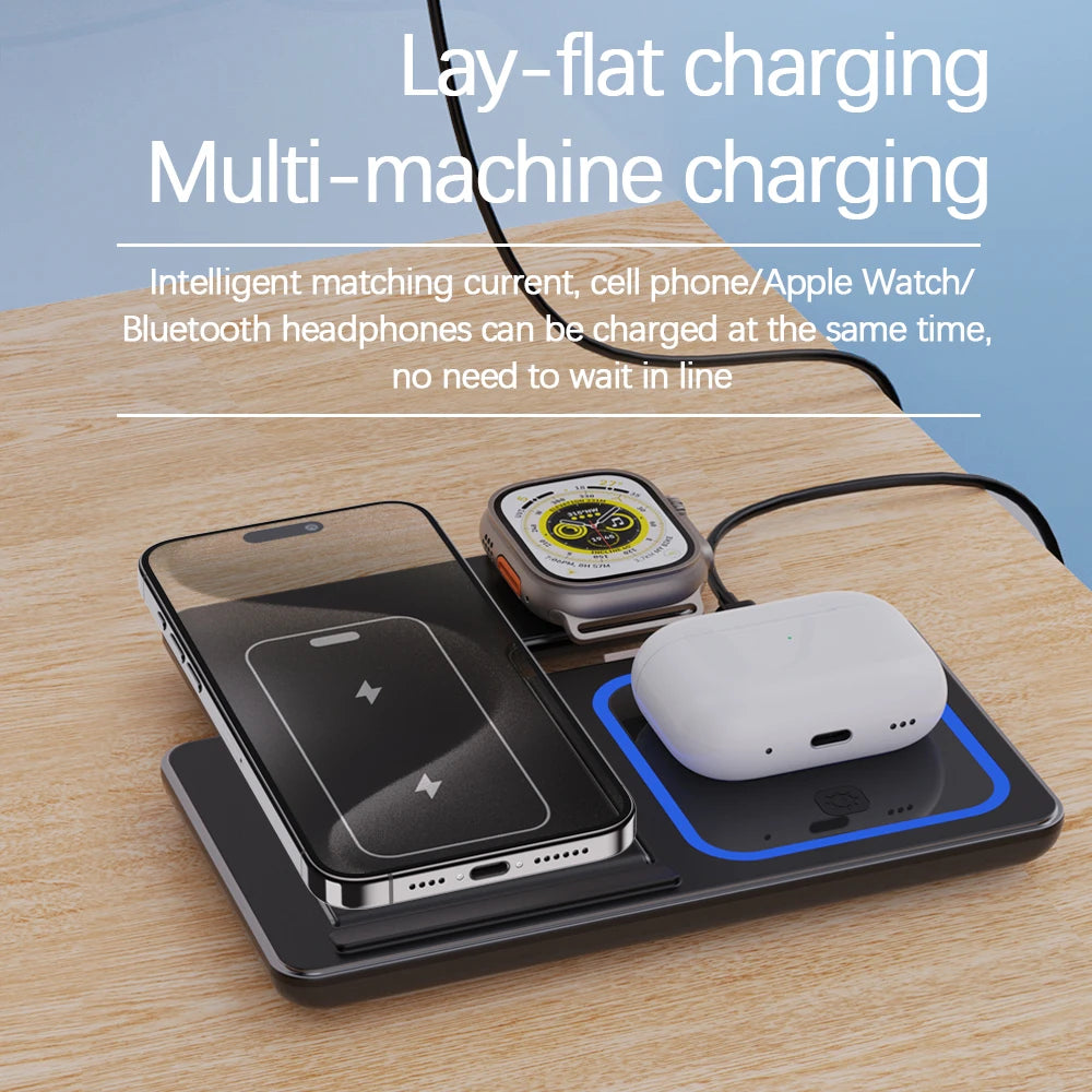 30W LED Wireless Charger Stand