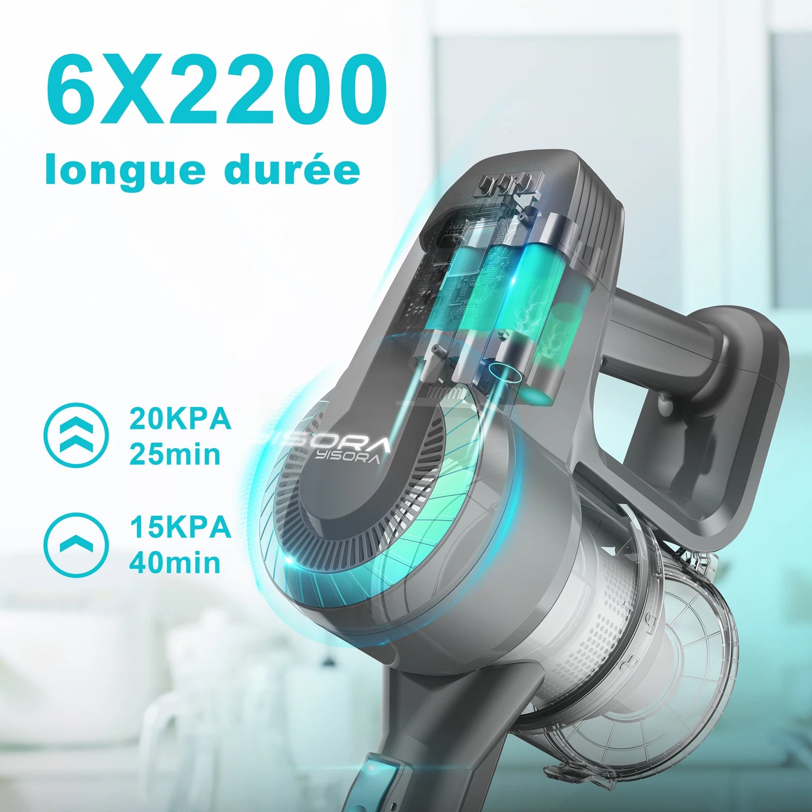 YISORA N300 Cordless Vacuum Cleaner