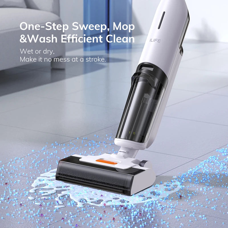 ILIFE W90 Smart Mop - Cordless Wet Dry Cleaning