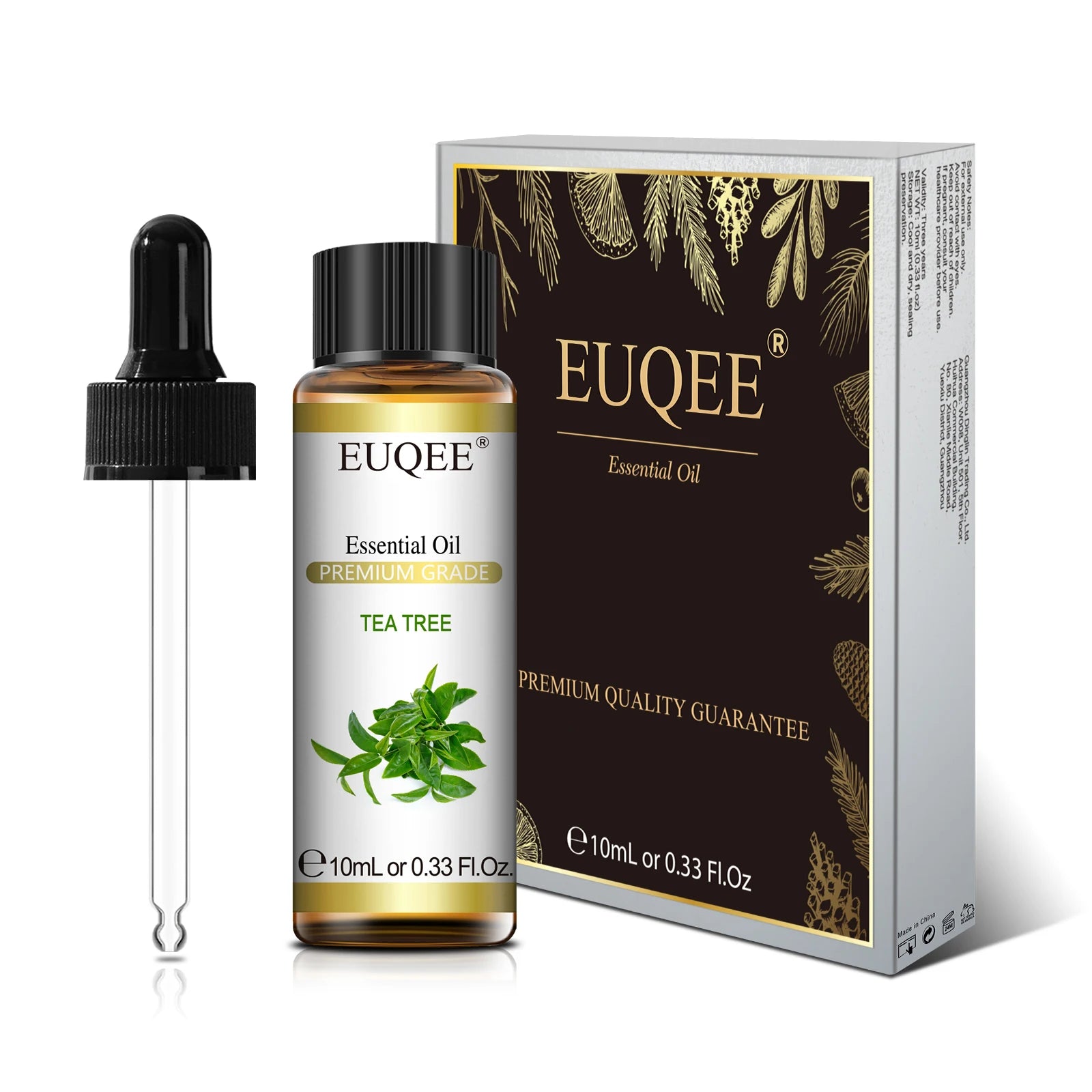 EUQEE 10ml Natural Essential Oil Set  Brief Description