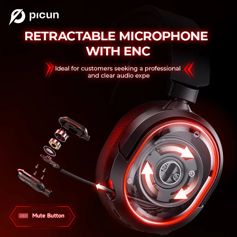 Picun G2 Wireless Gaming Headset