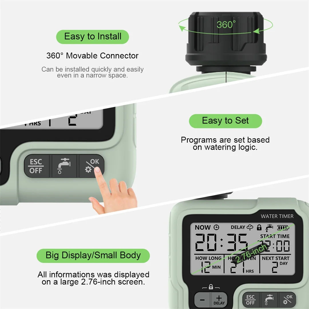 HCT-322 Automatic Garden Watering Timer