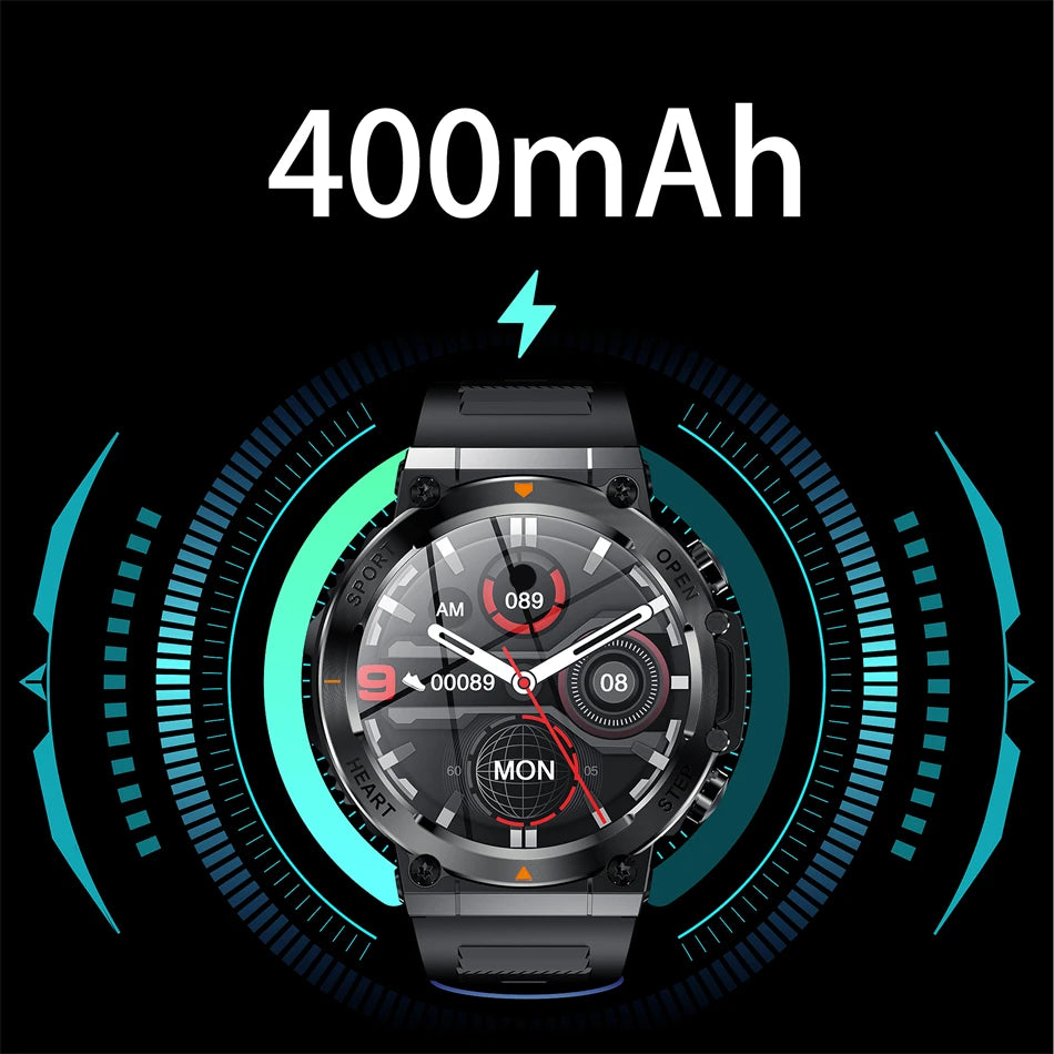 2026 Men Fitness Smart Watch Bluetooth Calling