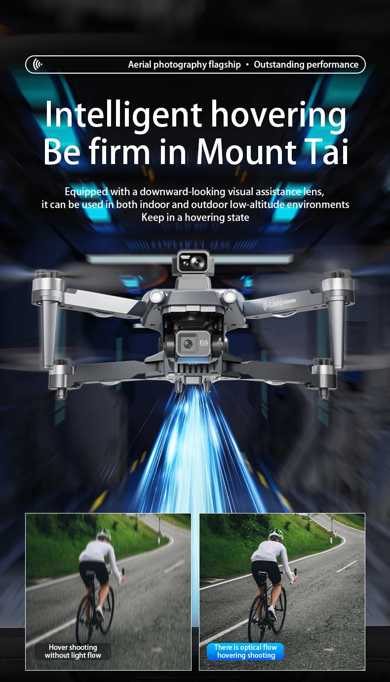 L600 Pro MAX 4K or 8K 3-Axis Gimbal GPS and Obstacle Avoidance 5G WIFI Quadcopter Drone