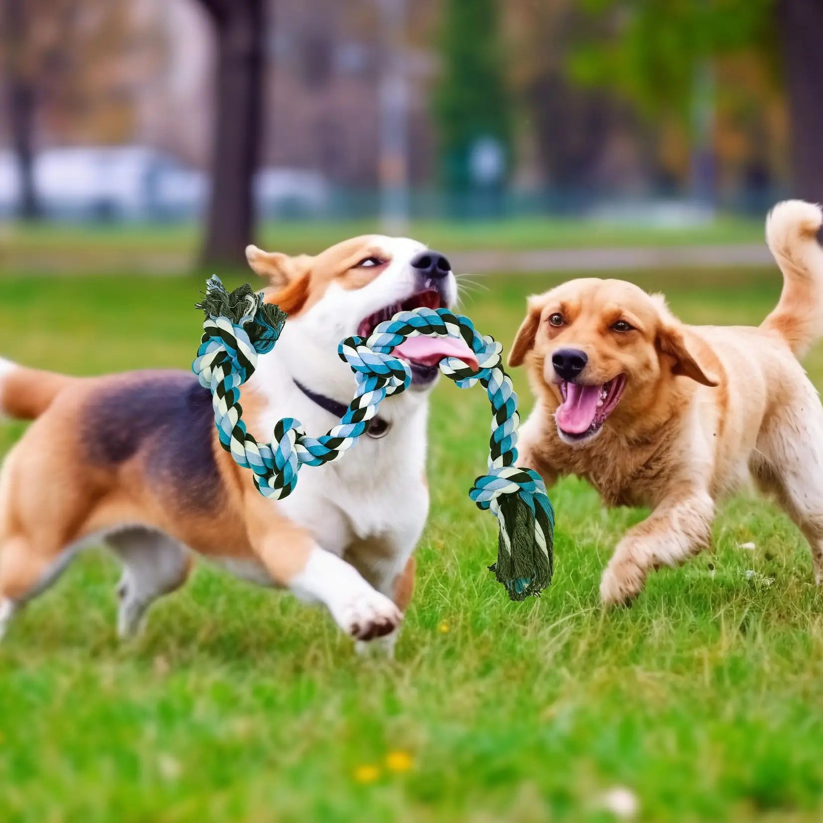 35" Indestructible Dog Rope Toy