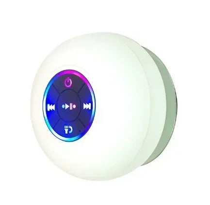 Portable Waterproof Bluetooth Audio Speaker with Large Suction Cup