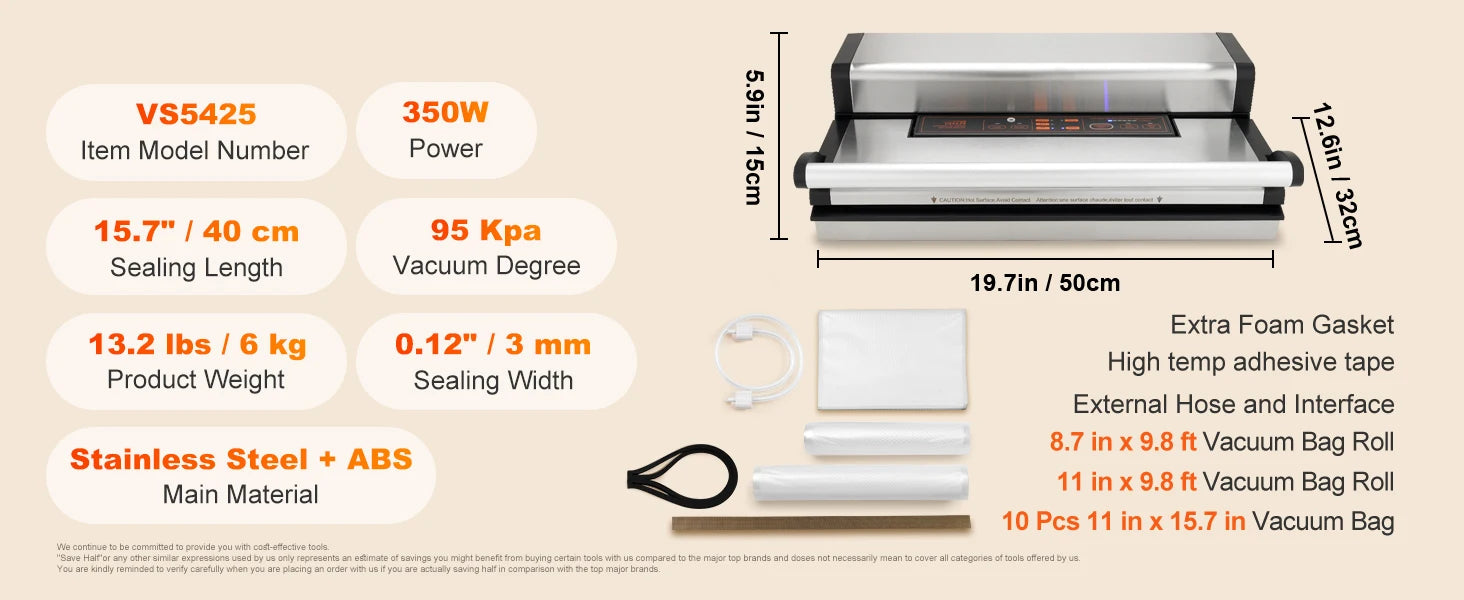 Commercial Automatic Food Vacuum Sealer Machine