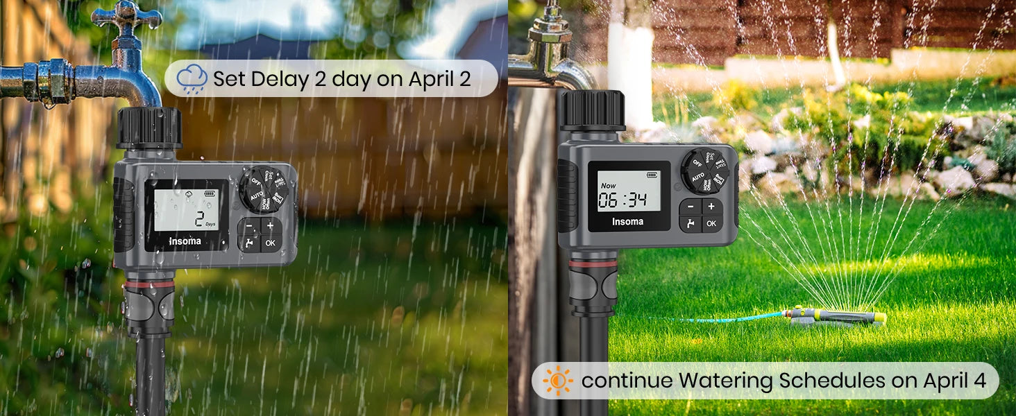 Programmable Hose Faucet Timer