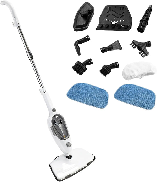 10-in-1 Steam Cleaner Mop with Attachments