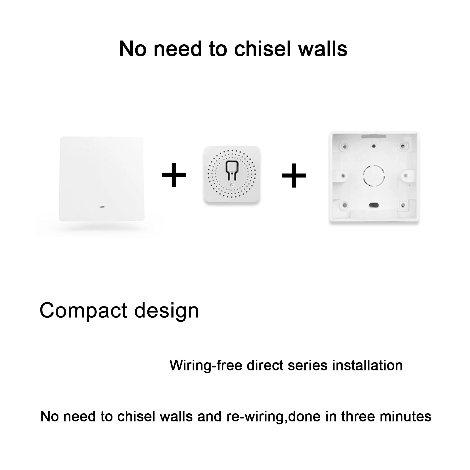 Smart 1/2/3 Way Touch WiFi Light Switch