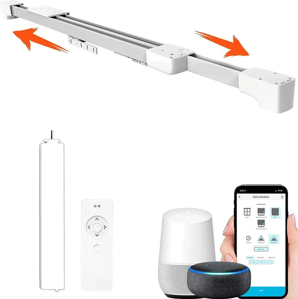 Smart Home Automated Curtain Track System