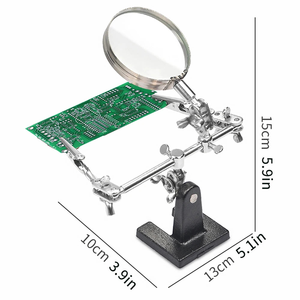 3.5X/12X Welding Auxiliary Clip Magnifier