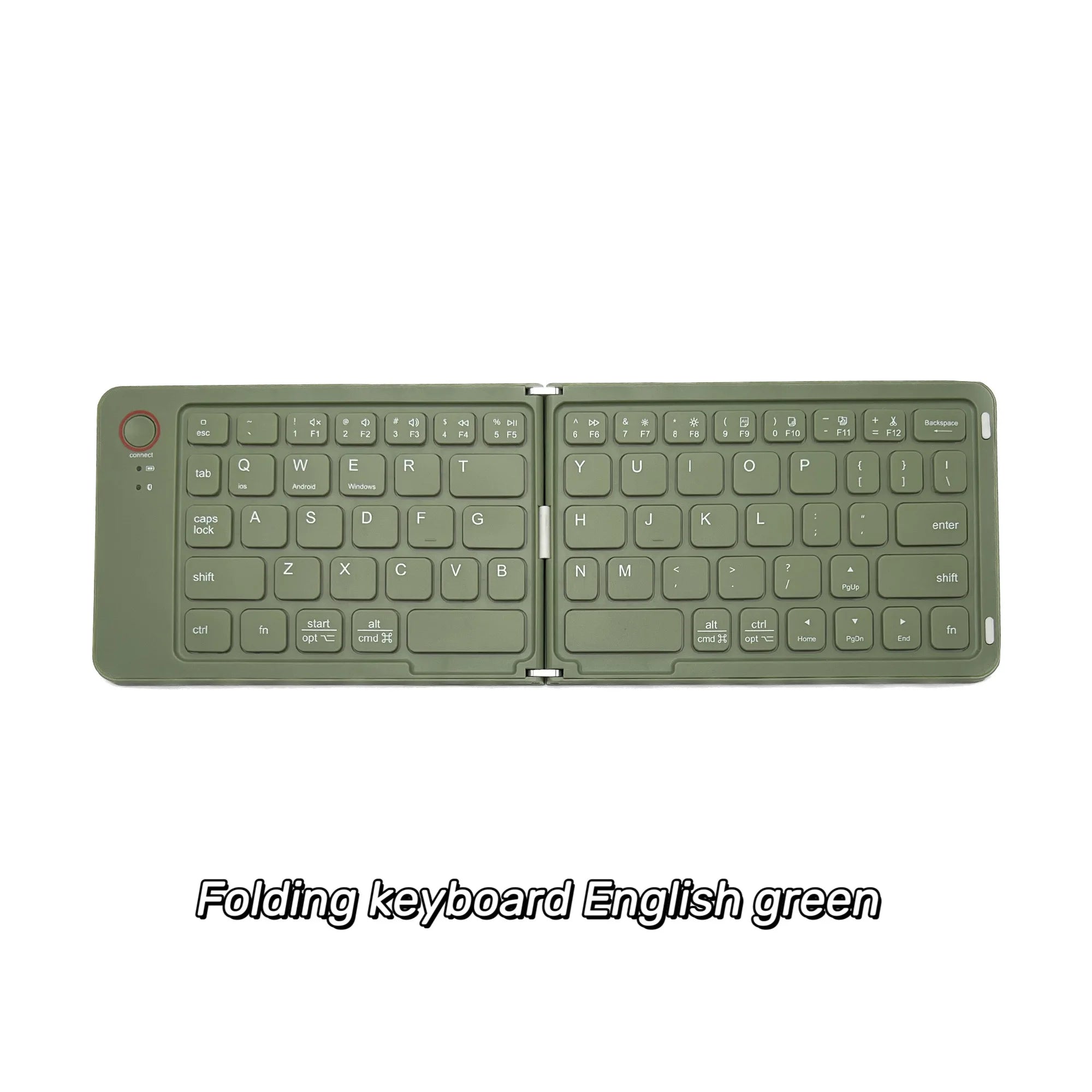 Rechargeable Folding Wireless Bluetooth Keyboard