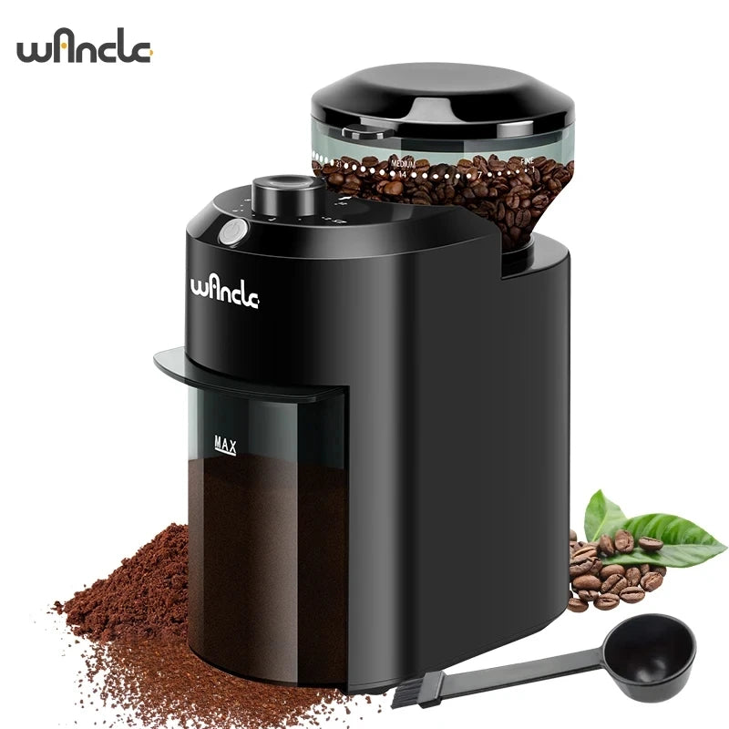 Wancle Electric Burr Coffee Grinder