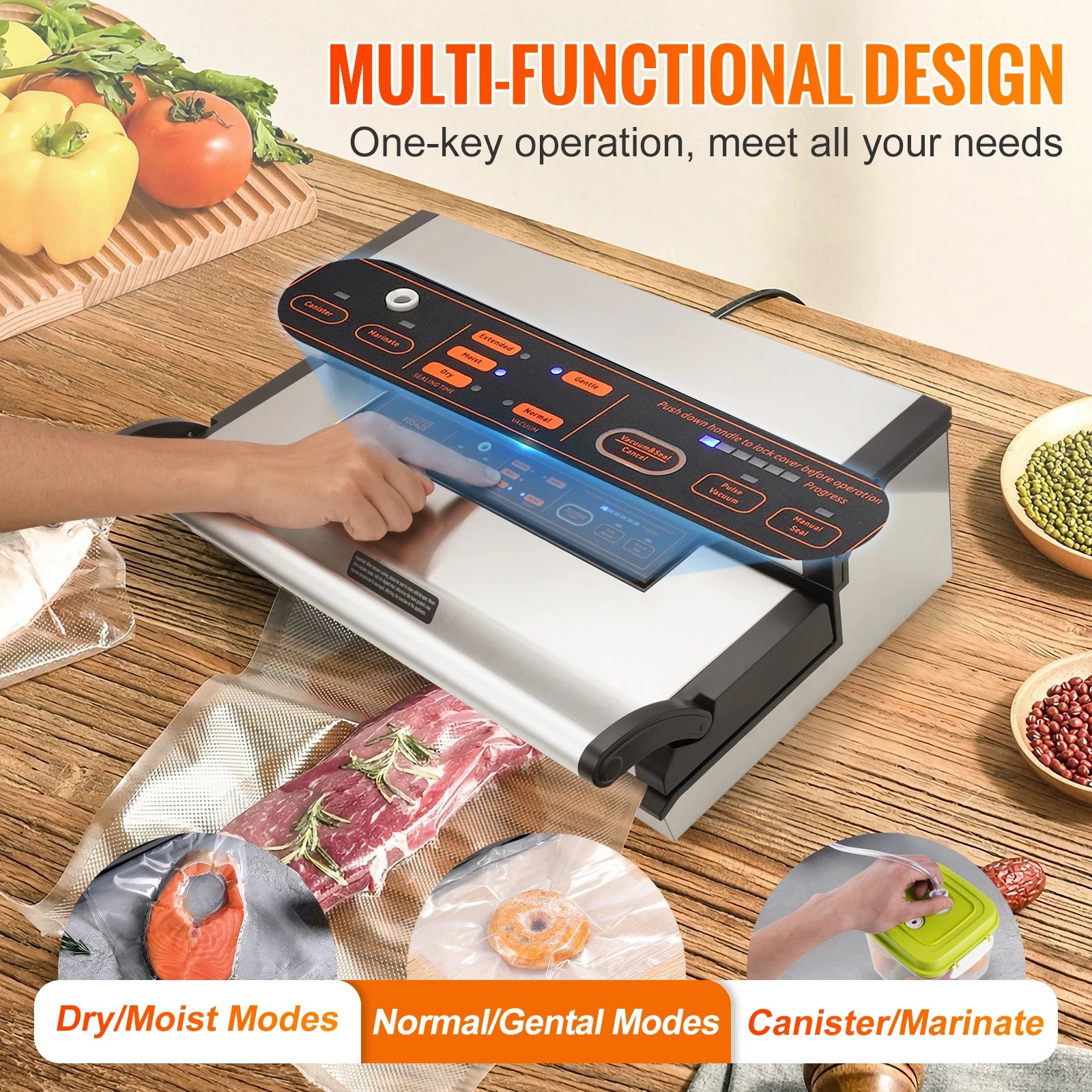 Commercial Automatic Food Vacuum Sealer Machine