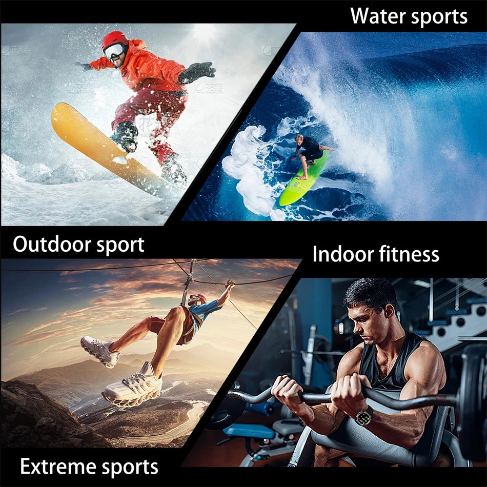 2026 Men Fitness Smart Watch Bluetooth Calling
