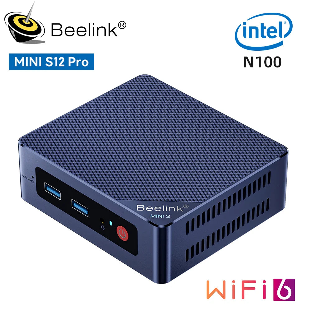 Beelink Mini S12 Pro N100 Mini PC