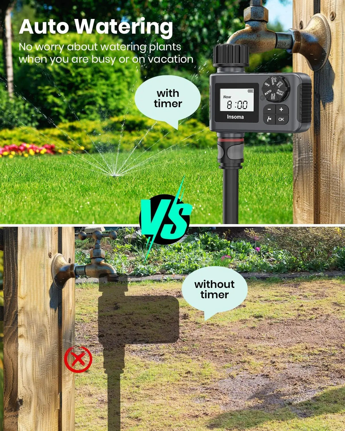 Programmable Hose Faucet Timer