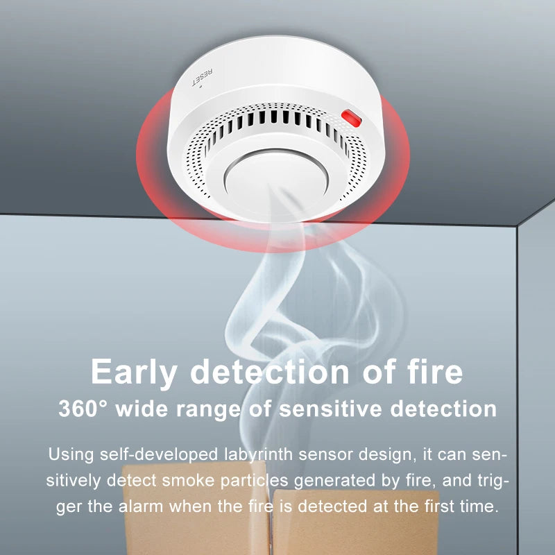 WiFi Smoke Alarm – Smart Fire Protection Smoke Detector