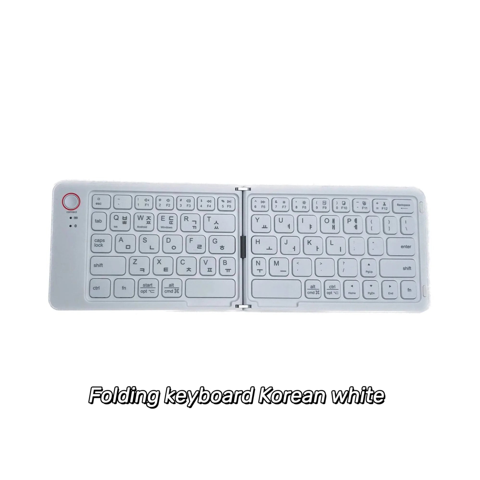 Rechargeable Folding Wireless Bluetooth Keyboard