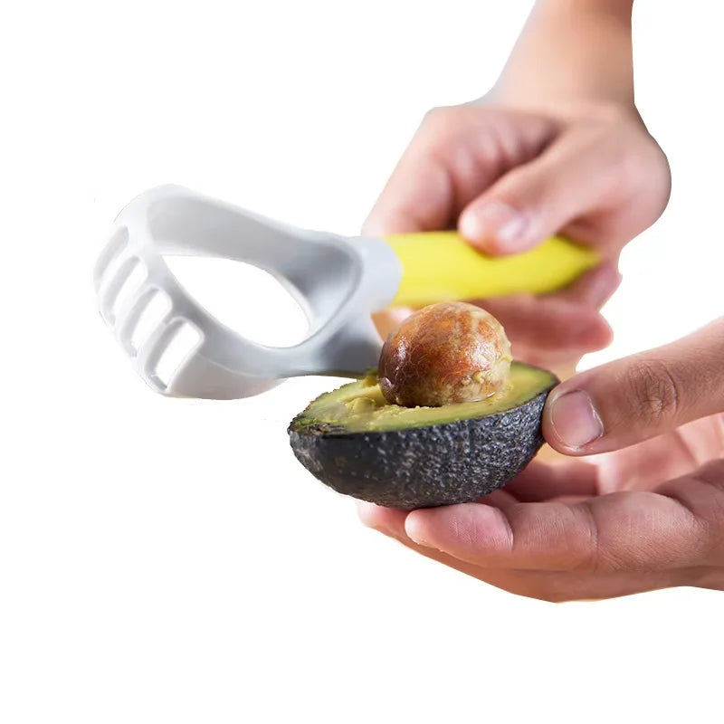 5 in 1 Multi-Function Avocado Slicer Avocado Masher Avocado Separator Fruit Corer with Comfortable Handle