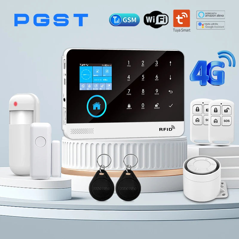 4G WiFi Home Security Alarm System