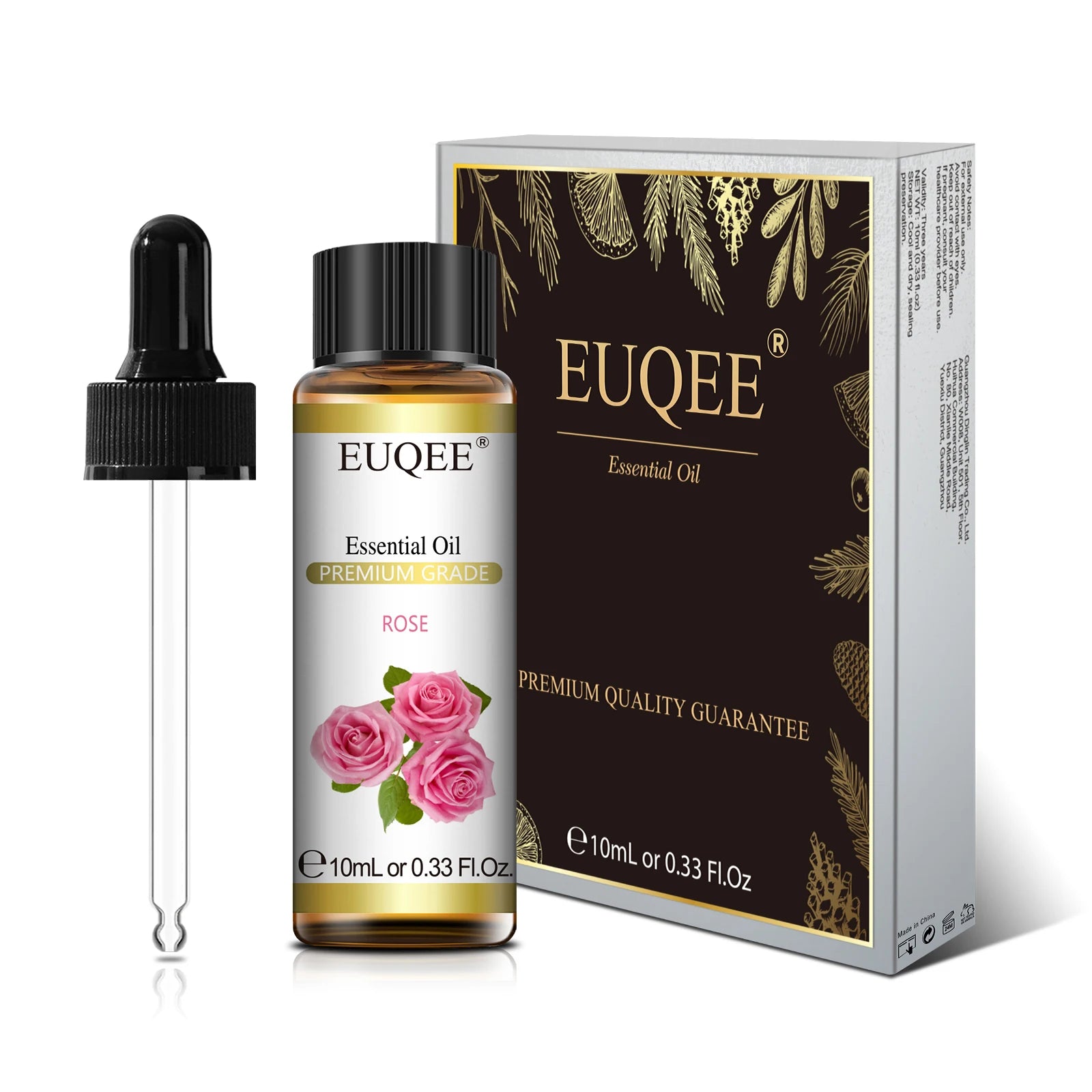 EUQEE 10ml Natural Essential Oil Set  Brief Description