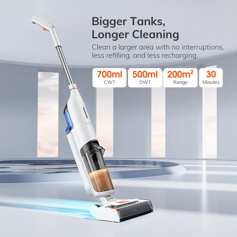 ILIFE W90 Smart Mop - Cordless Wet Dry Cleaning