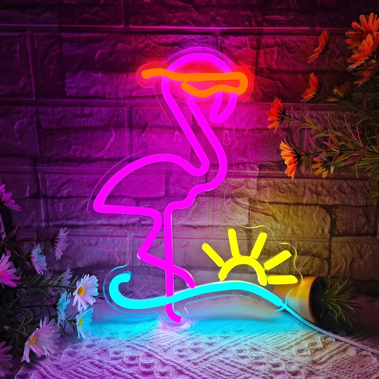 USB/Battery LED Neon Light Wall Art